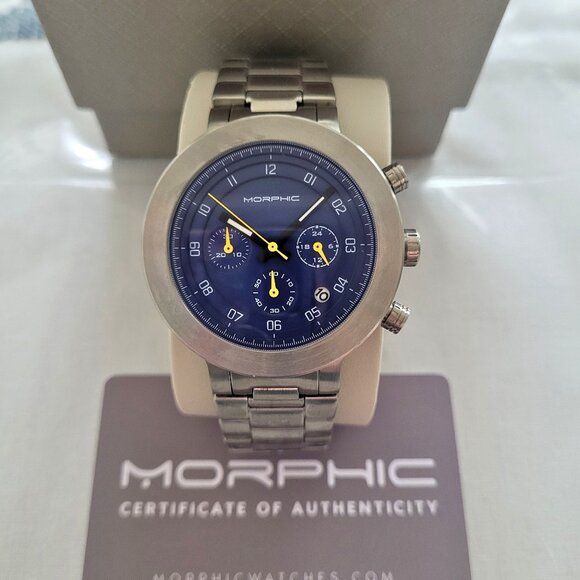 Morphic M78 Series Men's Chronograph Stainless Steel Watch - Picture 6 of 8